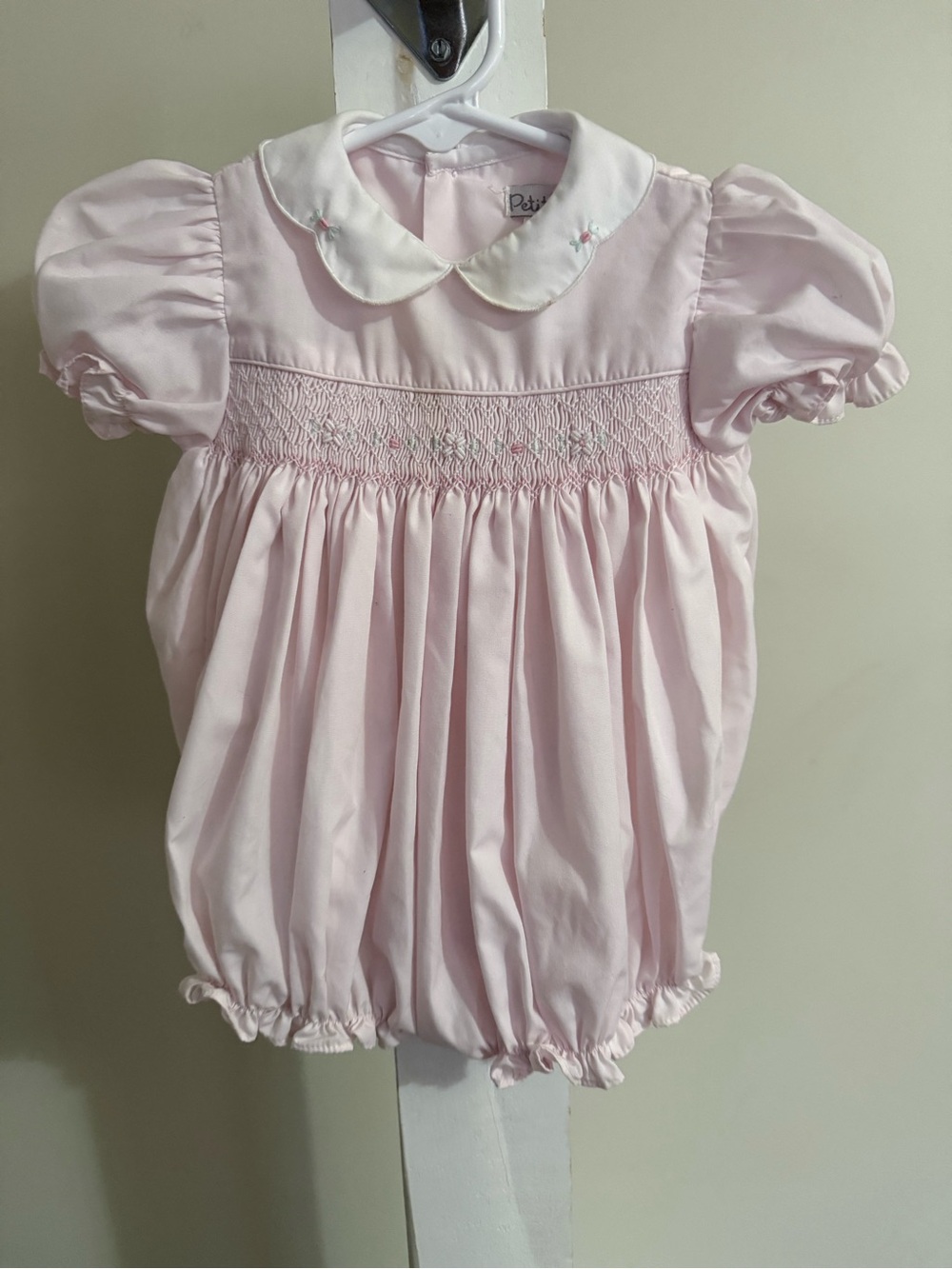 Petit Ami Smocked Bubble Romper